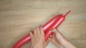 Как сделать меч из 1 шарика ШДМ.Сабля из шарика. Tutorial