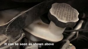 Kia Picanto Brake Fluid Reservoir Location