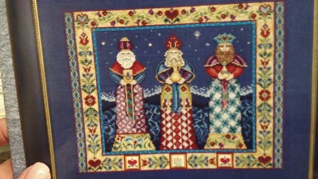 Рукодельные покупки и подарок от Илоны Ilka. Март 2017. Вышивка крестом. смотреть онлайн