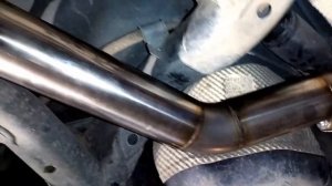 Кастомный прямоточный выхлоп для VOLKSWAGEN TOUAREG 3.0 TDI V6 с обалденным  звуком