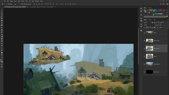 Environment Concept Art - Frell смотреть онлайн
