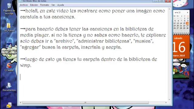 Poner imagen como caratula a una cancion con windows media player 12 смотреть онлайн