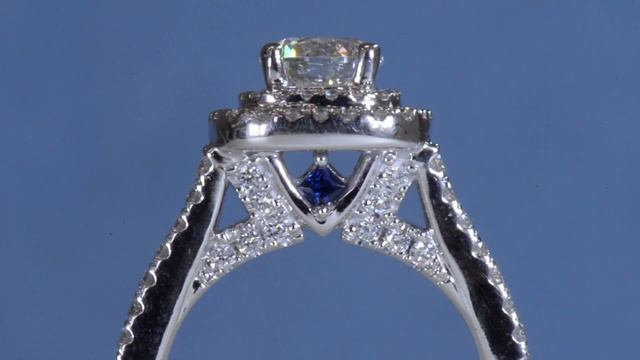 2.00 carat Diamond Engagement Ring in 14 karat white gold смотреть онлайн