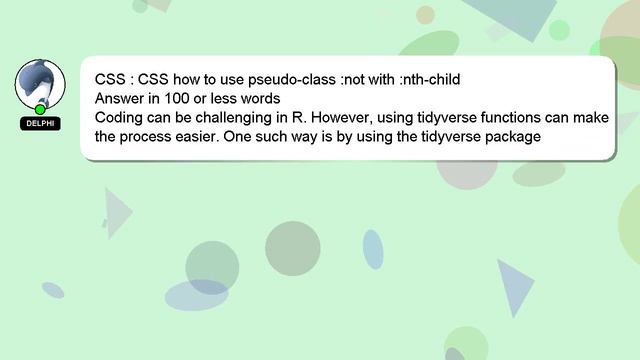 CSS : CSS how to use pseudo-class :not with :nth-child смотреть онлайн