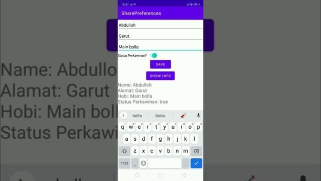 Shared Preferences | Android Studio смотреть онлайн