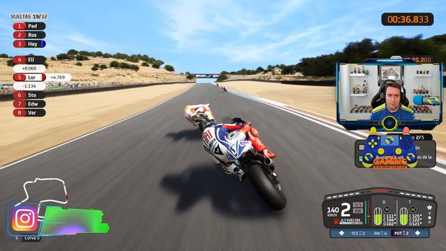 MOTOGP 22 NINE SEASON 2009 CAPITULO 8 LAGUNA SECA смотреть онлайн