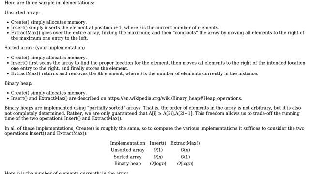 Why is heap insert O(logN) instead O(n) when you use an array? (3 Solutions!!) смотреть онлайн