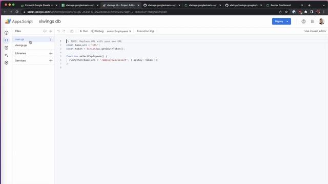 Connect Google Sheets to SQLite смотреть онлайн