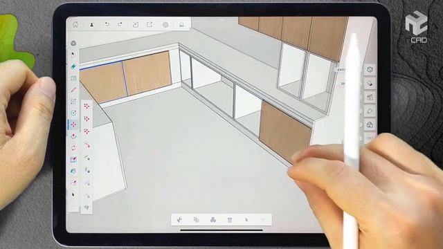 Interior Design | Kitchen ? | SketchUp for iPad смотреть онлайн