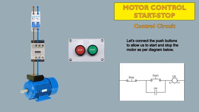 Basic Motor Control - Motor Start Stop Circuit смотреть онлайн