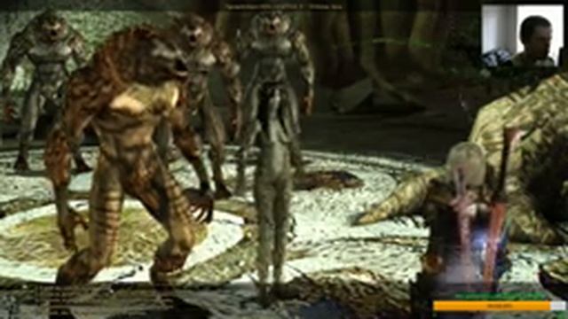 Чем глубже в лес тем толще оборотни в ламповой Dragon Age - Origins на максимальной сложности смотреть онлайн