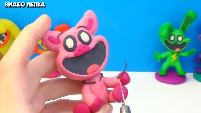 Поппи Плейтайм 3 Глава 3 ? Лепим Smiling Critters ► Видео Лепка смотреть онлайн