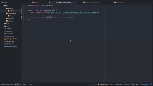 Basics of Redux Thunk (105) смотреть онлайн