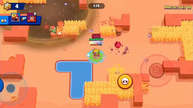 Играю в Brawl Stars #5 5000 трофеев, мегаящик, Леон сила 7, одинокая звезда 4-е место смотреть онлайн