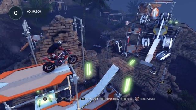 Trials Fusion - Temple Trouble смотреть онлайн