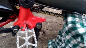 Как Правильно обслужить сальниковую цепь. На примере мой Geon Scrambler 250. M1NSK Scrambler 250