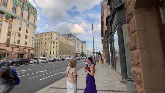 [4K] ?? MSK Walk: Red Carpet of Moscow. White Square - Belorusskaya - Tverskaya St. - Red Square смотреть онлайн