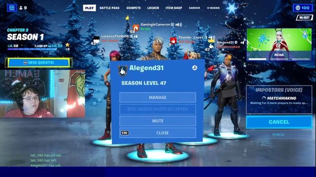 FORTNITE LIVE!!! смотреть онлайн