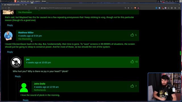 The Wayland Linux Screensaver Dilemma смотреть онлайн