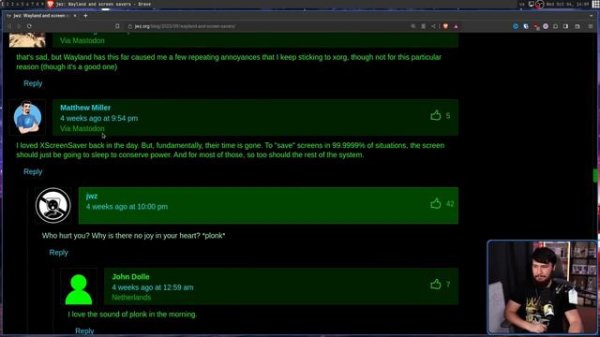 The Wayland Linux Screensaver Dilemma
