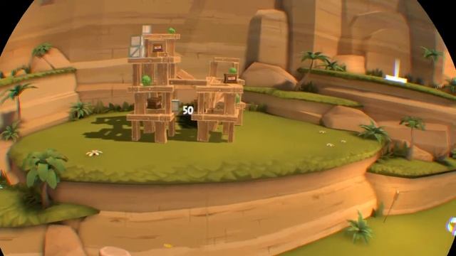 Angry Birds VR: Isle of Pigs - World 1 3 stars смотреть онлайн