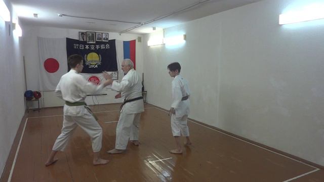 Heian Nidan (bunkai)  Budo Federation Hachi-O-Kai