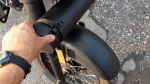 Передний кофр-тубус ("батон") для мотоцикла