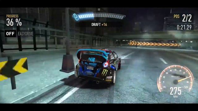 Ford Fiesta ST Ken Block VS Porsche 911 XTreme Race NFS™ No Limits смотреть онлайн