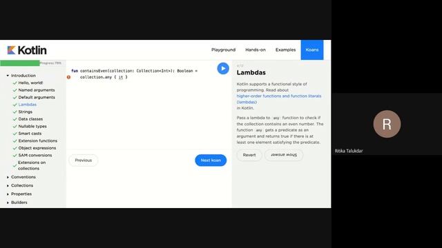 Android Study Jams | Prior Programming experience Session: 2 смотреть онлайн