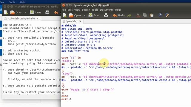 Pentaho 7.0 : Tips How To Make Your Pentaho BI Server Can Start Automatically OR Bootable смотреть онлайн
