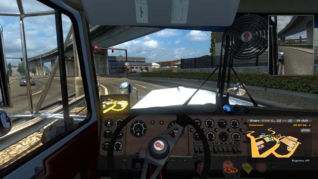 ETS 2 KENWORTH W900A DayCab Обзор мода. смотреть онлайн
