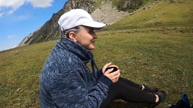 Туризм в Кыргызстане. Поход на озеро Кок-Мойнок смотреть онлайн