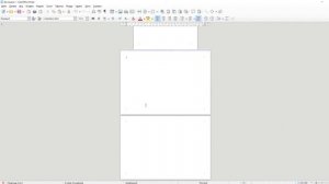 Одна страница альбомная другая книжная LibreOffice