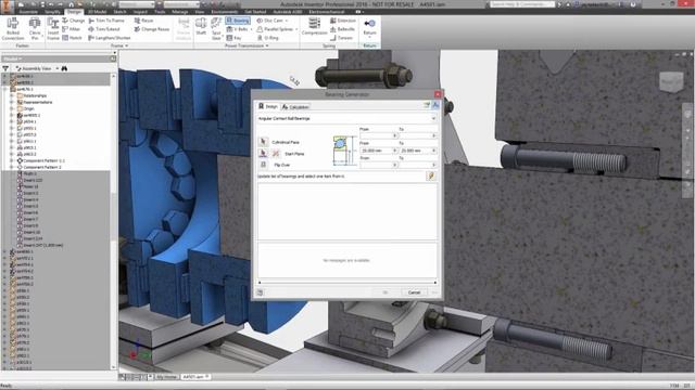 Генераторы компонентов и калькуляторы в AutoCad Inventor смотреть онлайн