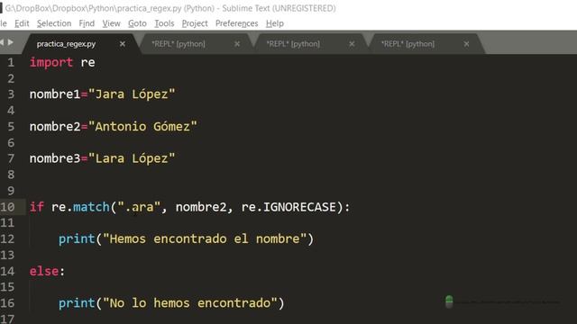 Curso Python. Expresiones regulares IV. Vídeo 72 смотреть онлайн