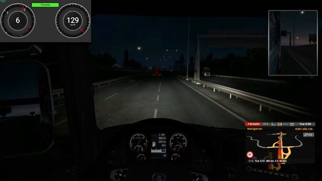 Euro Truck Simulator 2 - Scania Stream Line Topline 730 HP - Aberdeen to London смотреть онлайн