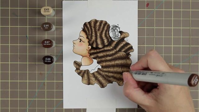 Dreams - Copic Colouring & Card Tutorial смотреть онлайн