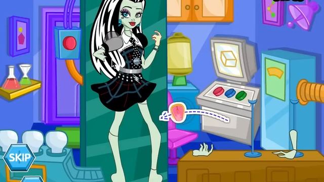Frankie Stein Monster High Maker (Фрэнки Штэйн Монстр Хай) смотреть онлайн