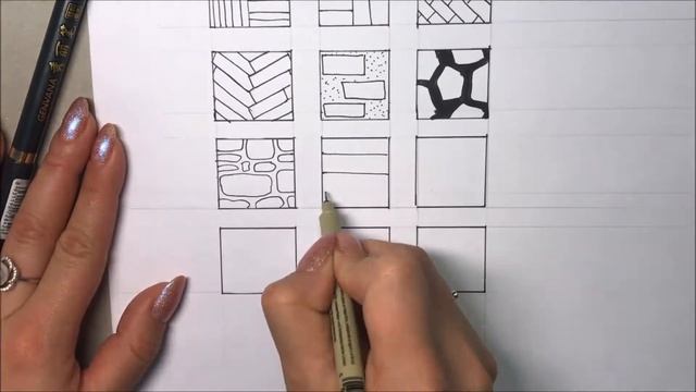 Рисуем мощение в ландшафтном дизайне смотреть онлайн