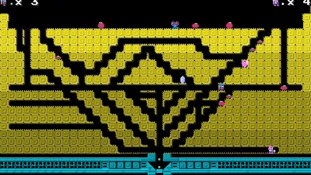 Cosmic Cavern 3671 / 宇宙最大の地底最大の作戦 ２プレイ動画 смотреть онлайн