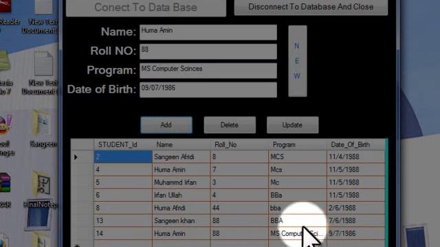 Student Information System In VB.Net Connected To Database(SQL) смотреть онлайн