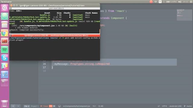 React JS - 10 - Airbnb linter смотреть онлайн