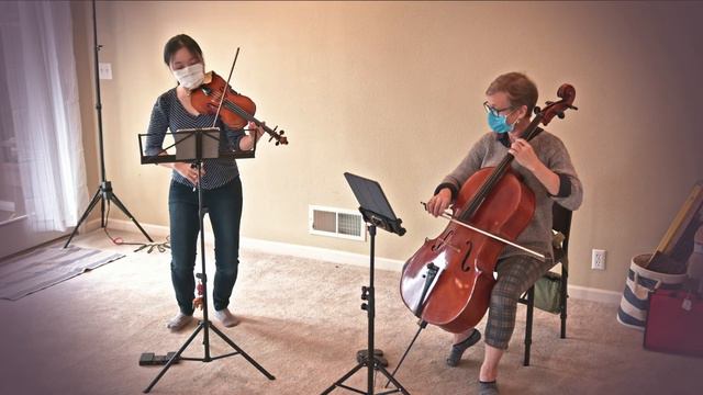 A little preview for the concert | Excerpt from Albinoni's Sonata da Chiesa смотреть онлайн