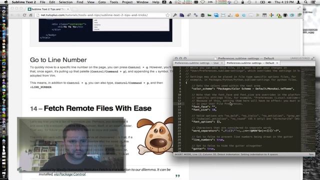 Using Sublime Text 2 text editor for the first time смотреть онлайн