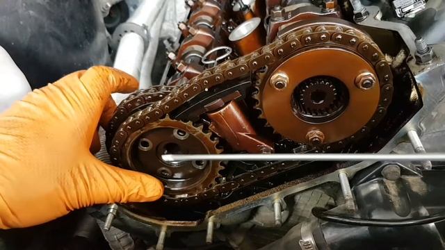 2часть. БМВ;M52; Снятие исполнительного механизма Ванос(Vanos) смотреть онлайн