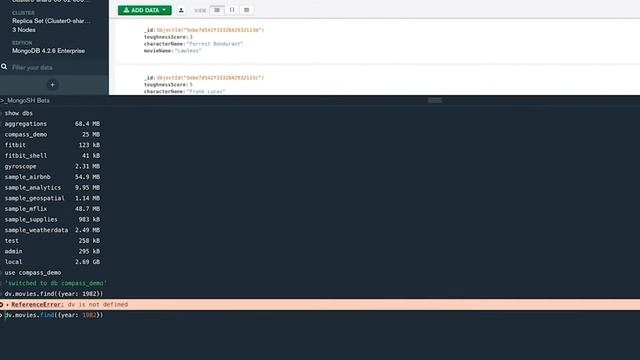 Compass Demo - MongoDB Developer Tools смотреть онлайн