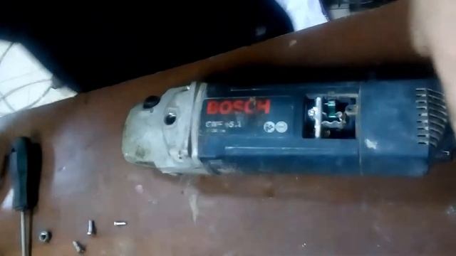 Ремонт Штроборез Bosch GNF 35 замена якоря часть 2 смотреть онлайн