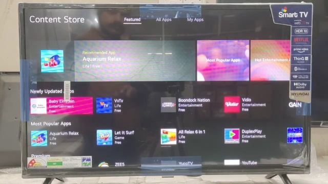 HYUNDAI 32' WEBOS LED TV/ Hyundai LED TV Me WebOs Kya Hey/Hyundai LED Webos/WebOs LED