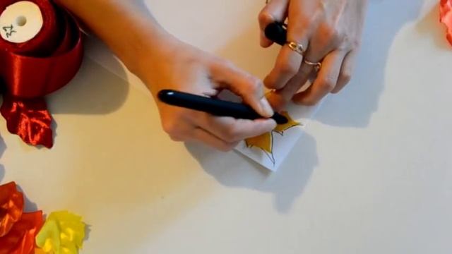 Как сделать осенние листья без паяльника/Листья своими руками/D.I.Y/Autumn Leaves смотреть онлайн