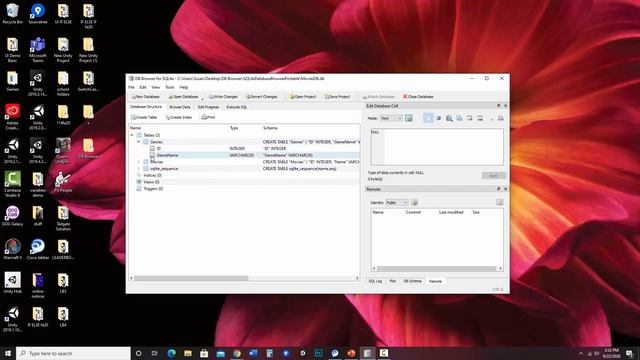 2 Table SQLite Relational Database in Unity - Part 2: Creating tables and using SQL Inner Join смотреть онлайн